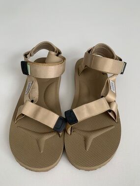 Suicoke Sandal with adjustable Strap women’s size 10 DEPA-Can Beige/Tan